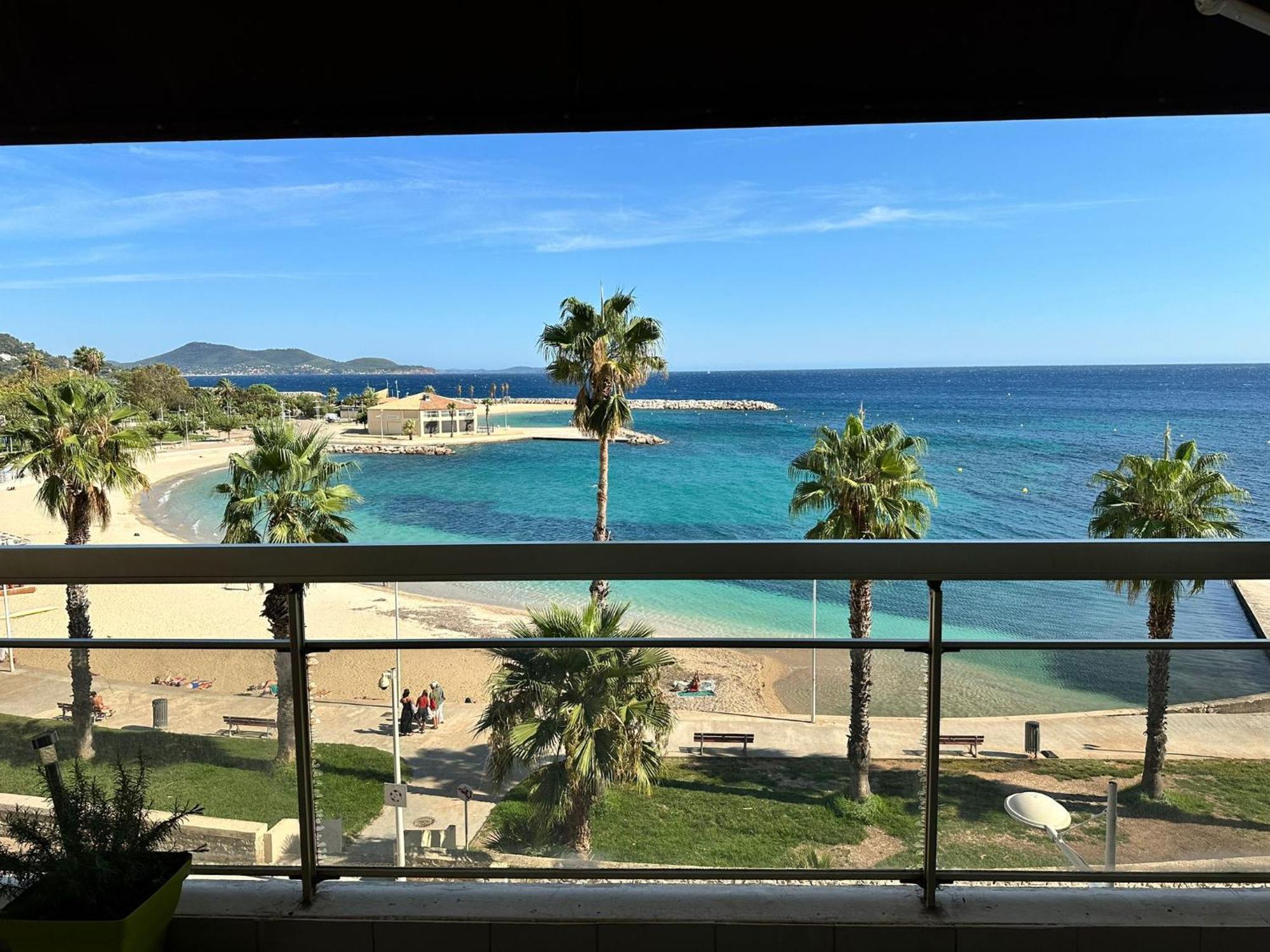 Appartement Panoramique Sur Mer Toulon Exterior foto